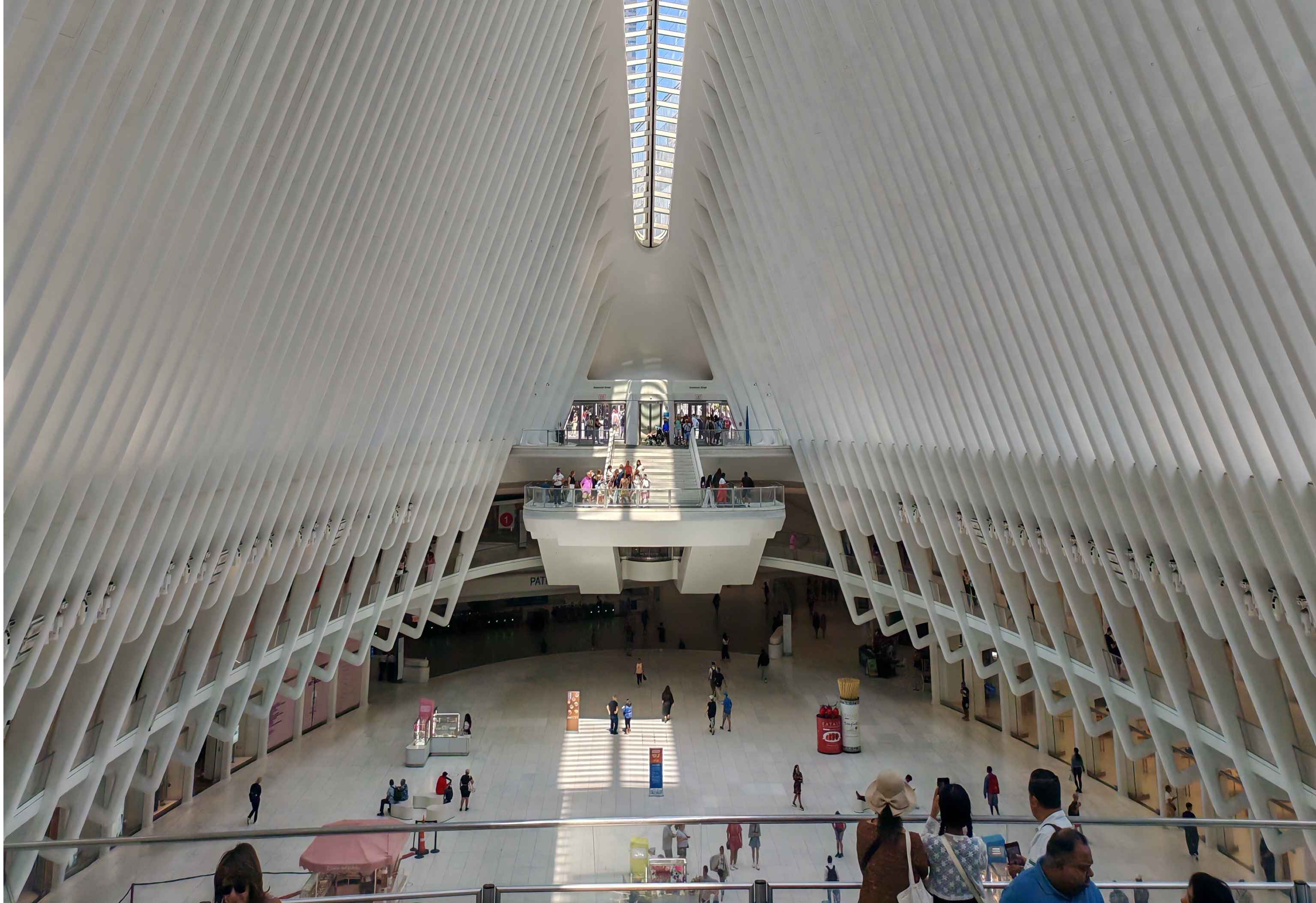 Woman in library on tablet